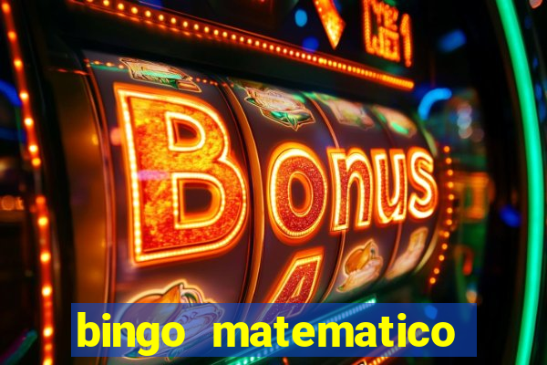 bingo matematico para ensino medio